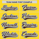 Custom Gold Brown and Powder Blue Split Fashion Raglan Sleeves Authentic Baseball Hoodie Jersey