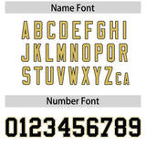 Custom White Black and Old Gold Split Fashion Raglan Sleeves Authentic Baseball Hoodie Jersey