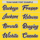 Custom Gold Brown and Powder Blue Split Fashion Raglan Sleeves Authentic Baseball Hoodie Jersey