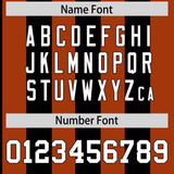 Custom Khaki Black Stripe Fashion Authentic Two-Button Baseball Jersey