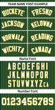 Custom Fashion Stripe Two-Button Baseball Jersey Personalized Name Big Size