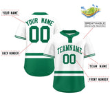 Custom Two-Button Baseball Jersey Classic Style Personalized Printed/Stitched Name Number Bottom Stripe Sports Shirts Uniforms
