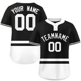 Custom Two-Button Baseball Jersey Classic Style Personalized Printed/Stitched Bottom Stripe Fashion Shorts Sleeve Uniforms