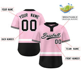 Custom Two-Button Baseball Jersey Personalized Classic Style Stripe Sports Shirts Men Youth