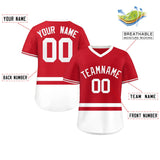 Custom Color Block Personalized Letter Number Your Own Style Pullover Shirt Baseball Jersey