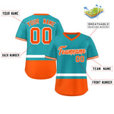 Custom Color Block Personalized Any Name Number V-Neck Pullover Baseball Jersey For Men/Women/Youth