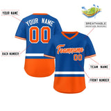 Custom Color Block Personalized Any Name Number V-Neck Pullover Baseball Jersey For Men/Women/Youth