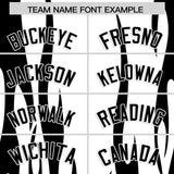 Custom White Black Flame Pattern Authentic Pullover Baseball Jersey