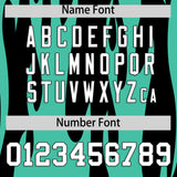 Custom Black Bright Green Flame Pattern Authentic Pullover Baseball Jersey