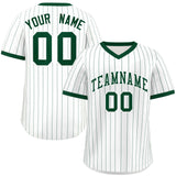 Custom Stripe Fashion Pullover Baseball Jersey Personalized Your Style for Men