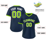 Custom Fashion Stripe Pullover Baseball Jersey Personalized Your Style