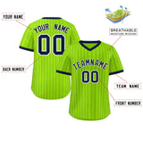 Custom Fashion Stripe Pullover Baseball Jersey Printed or Stitched Name for Adults