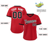Custom Fashion Pullover Stripe Baseball Jersey Printed or Stitched Name Number
