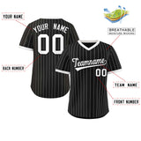 Custom Fashion Pullover Stripe Baseball Jersey Printed or Stitched Classic Style for Men