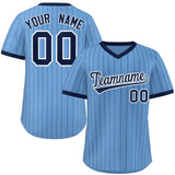 Custom Fashion Pullover Stripe Baseball Jersey Printed or Stitched Classic Style for Men