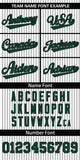 Custom Fashion Pullover Stripe Baseball Jersey Printed or Stitched Name Number