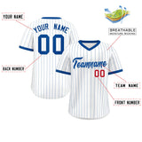 Custom Fashion Pullover Baseball Jersey Stripe Printed or Stitched Name for Men