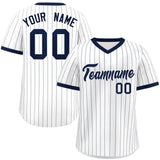 Custom Fashion Pullover Baseball Jersey Stripe Personalized Name Big Size