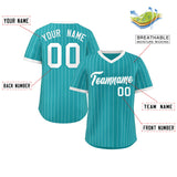 Custom Fashion Pullover Baseball Jersey Stripe Personalized Logo