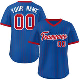 Custom Fashion Pullover Baseball Jersey Stripe Personalized Name Big Size