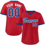Custom Fashion Pullover Baseball Jersey Stripe Personalized Your Style