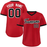 Custom Fashion Pullover Baseball Jersey Stripe Personalized Logo