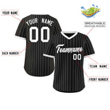 Custom Fashion Pullover Baseball Jersey Stripe Printed or Stitched Name for Adults
