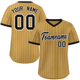 Custom Fashion Pullover Baseball Jersey Stripe Printed or Stitched Name for Men