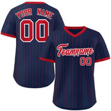 Custom Fashion Pullover Baseball Jersey Stripe Personalized Name Big Size