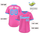 Custom Fashion Pullover Baseball Jersey Stripe Personalized Your Style