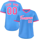 Custom Fashion Pullover Baseball Jersey Stripe Personalized Your Style
