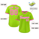 Custom Fashion Pullover Baseball Jersey Stripe Personalized Name/Number