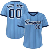 Custom Fashion Pullover Baseball Jersey Stripe Printed or Stitched Name for Adults
