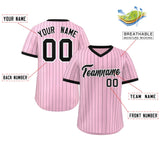Custom Fashion Pullover Baseball Jersey Stripe Personalized Logo