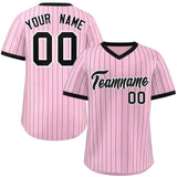 Custom Fashion Pullover Baseball Jersey Stripe Personalized Logo
