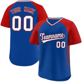 Custom Raglan Sleeves Baseball Jersey Side Spot Pullover Add Name/Number Team Sportswear