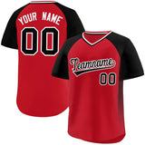 Custom Raglan Sleeves Baseball Jersey Side Spot Pullover Add Name/Number Team Sportswear