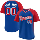 Custom Raglan Sleeves Baseball Jersey Side Spot Pullover Add Name/Number Team Sportswear