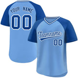 Custom Raglan Sleeves Baseball Jersey Side Spot Pullover Add Name/Number Team Sportswear