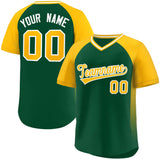 Custom Raglan Sleeves Baseball Jersey Side Spot Pullover Add Name/Number Team Sportswear