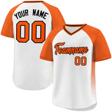 Custom Raglan Sleeves Baseball Jersey Side Spot Pullover Design Letters/Number Hip Pop Shirt