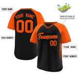 Custom Raglan Sleeves Baseball Jersey Side Spot Pullover Design Letters/Number Hip Pop Shirt