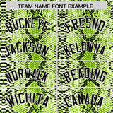 Custom White Snakeskin Pattern Authentic Sleeveless Baseball Jersey