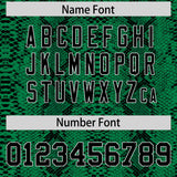 Custom Gold Snakeskin Pattern Authentic Sleeveless Baseball Jersey