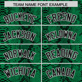 Custom Gold Snakeskin Pattern Authentic Sleeveless Baseball Jersey