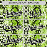 Custom White Snakeskin Pattern Authentic Sleeveless Baseball Jersey