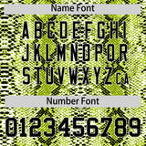 Custom Black Snakeskin Pattern Authentic Sleeveless Baseball Jersey