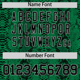 Custom Gold Snakeskin Pattern Authentic Sleeveless Baseball Jersey