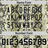 Custom Cream Snakeskin Pattern Authentic Sleeveless Baseball Jersey