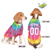 Custom Graffiti Pattern Dog Jersey Fun Gifts